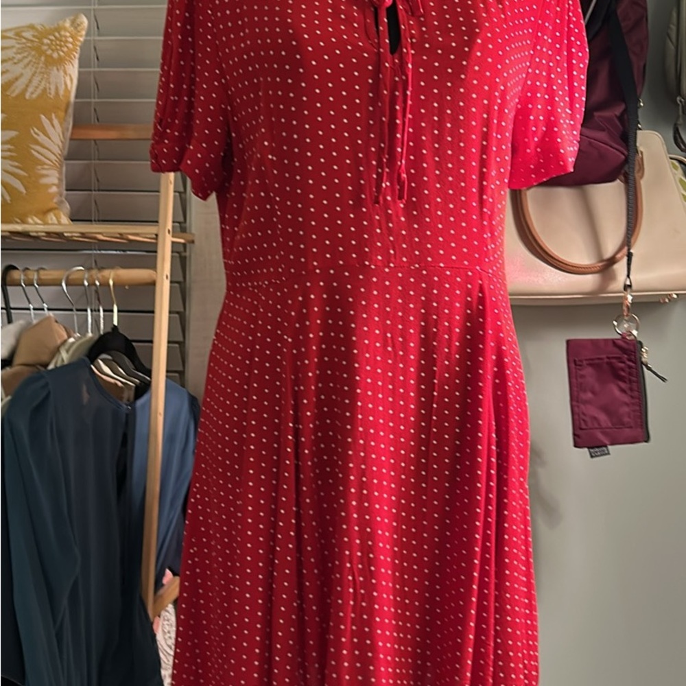 Red Polka Dot Dress